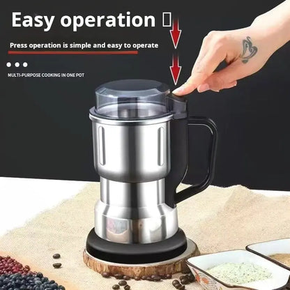 300W Electric Coffee Grinder with Stainless Steel Grinding Cup