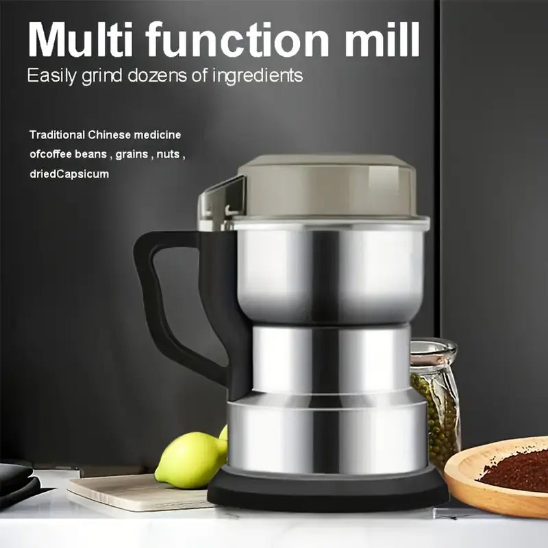 300W Electric Coffee Grinder with Stainless Steel Grinding Cup