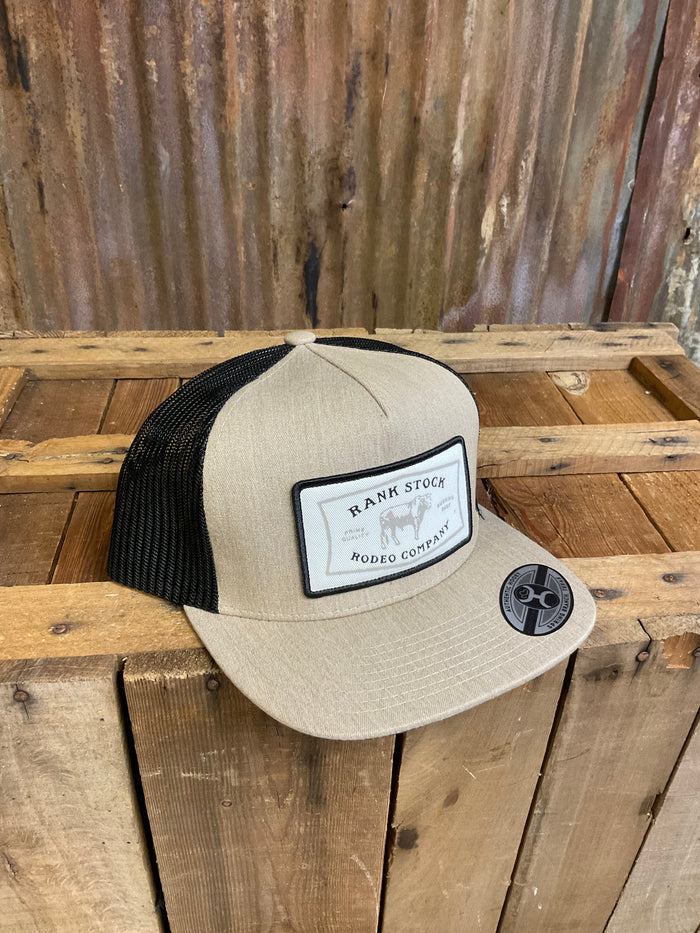 Hooey "Rank Stock" Tan & Black Hat
