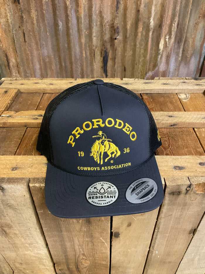 Hooey PRCA Trucker with Gold Logo