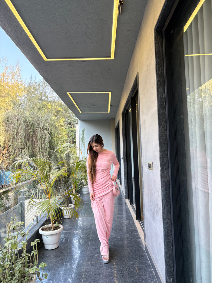 Glorina Maxi Dress - Pink