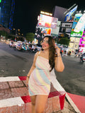 Alessandra Mini Dress - Green