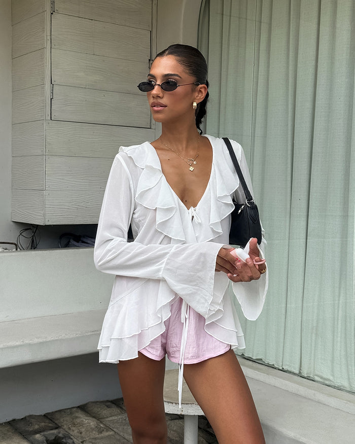 Agena Top- White