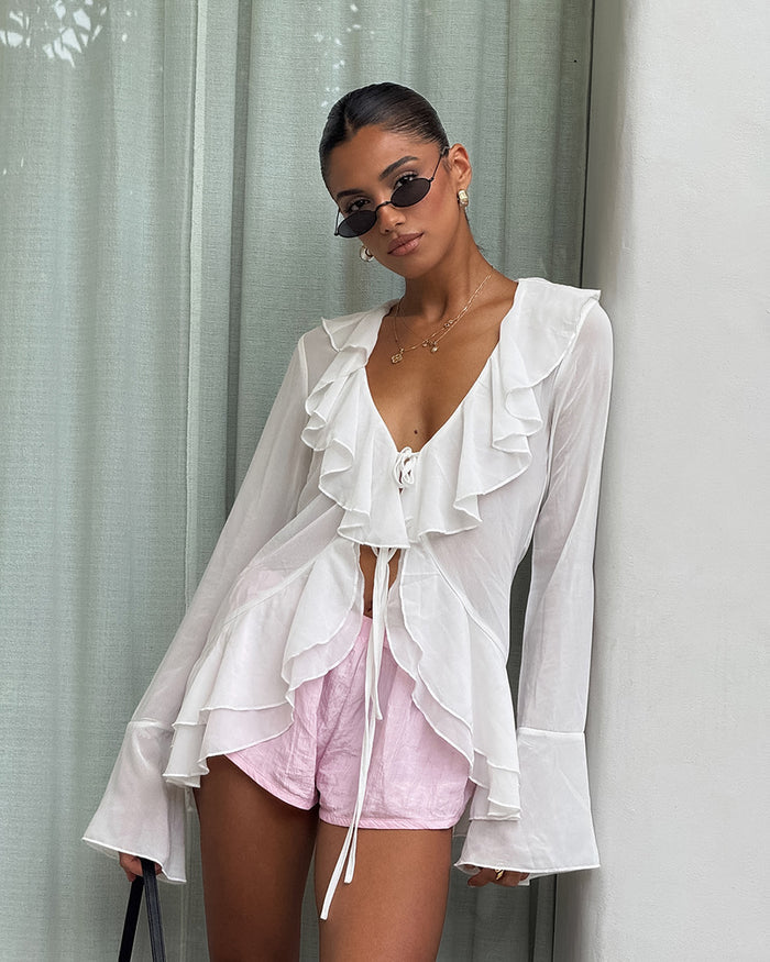 Agena Top- White