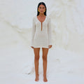 Alba Mini Dress - Off White