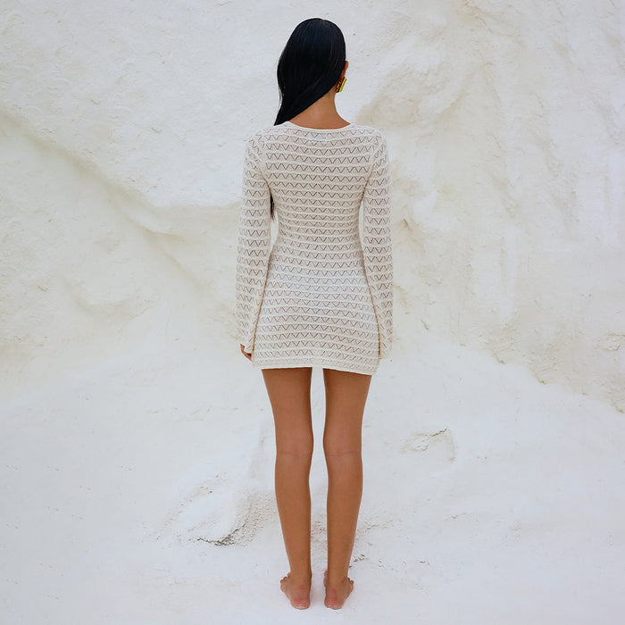 Alba Mini Dress - Off White