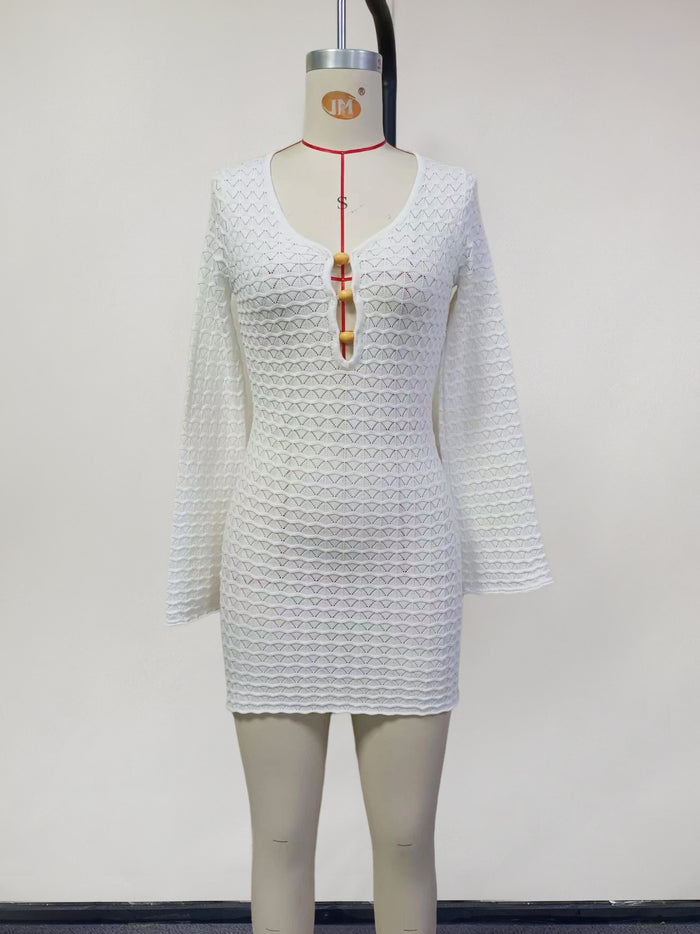 Alba Mini Dress - Off White