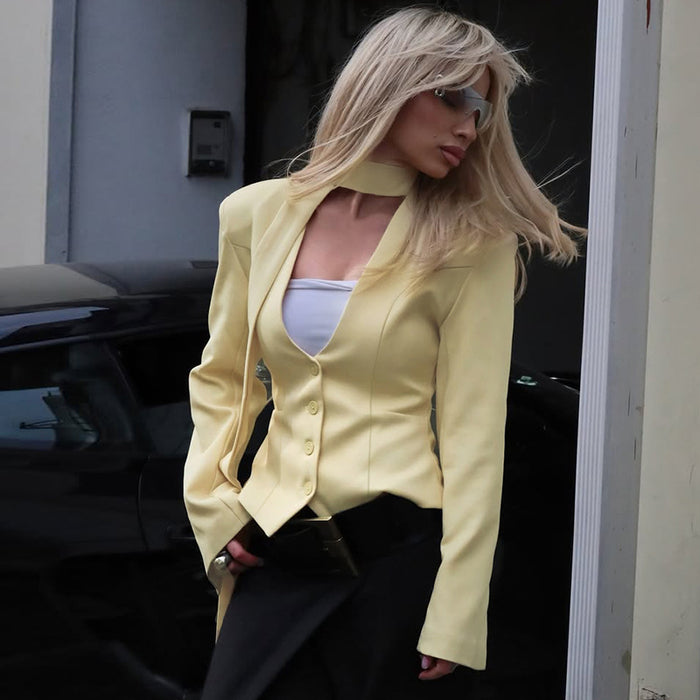 Alex Blazer - Yellow