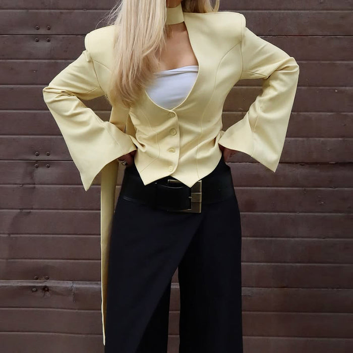 Alex Blazer - Yellow