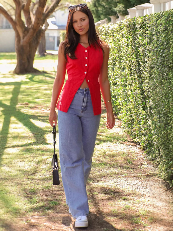Amvi Top - Red