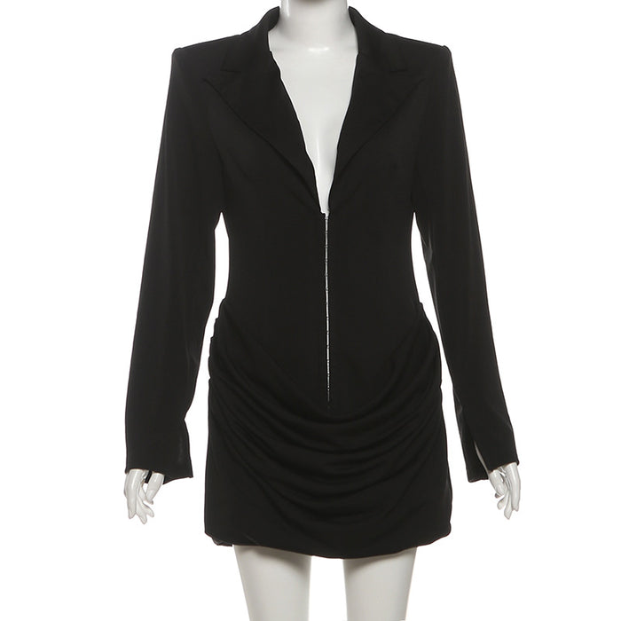 Antalya Mini Dress - Black