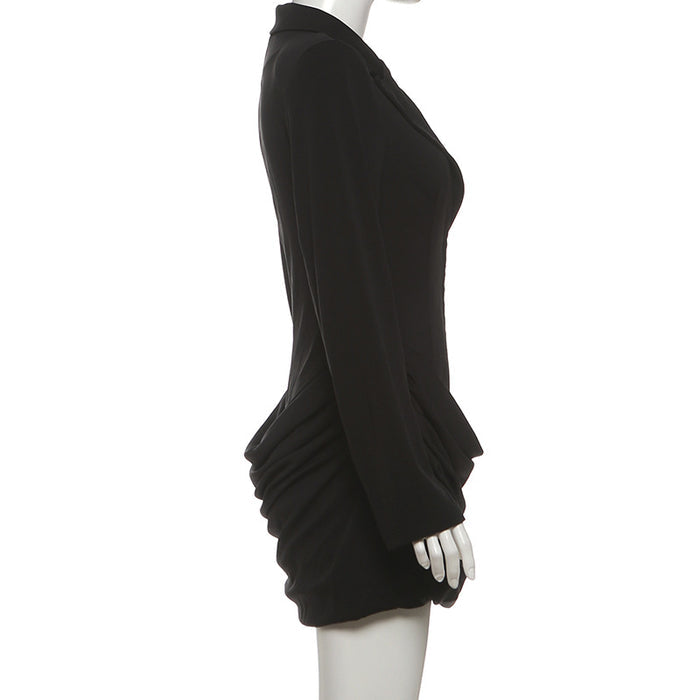 Antalya Mini Dress - Black