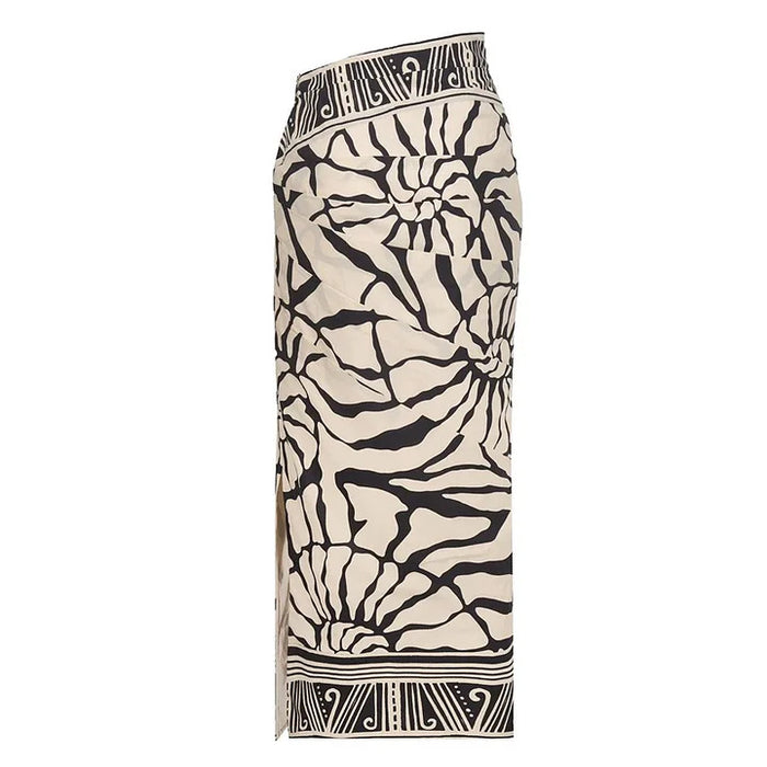 Arctic Babe Swimsuit Skirt - White