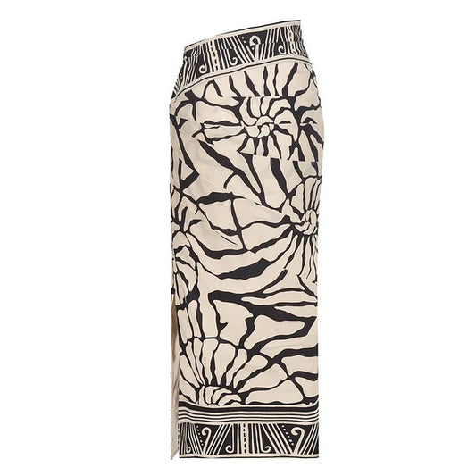 Arctic Babe Swimsuit Skirt - White