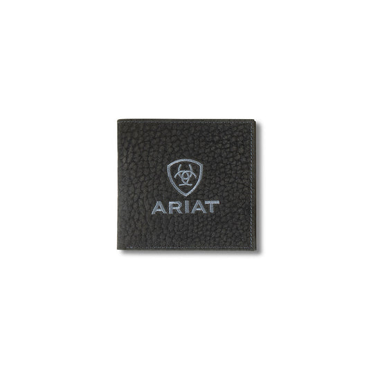 Ariat Bullhide Black Bifold Wallet