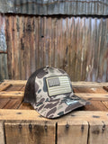 Ariat Camo American Flag Cap