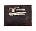 Ariat Distressed Flag Bifold Wallet