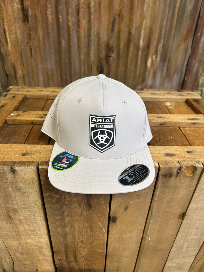 Ariat Grey Logo Ballcap