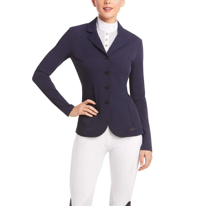 Ariat Womens Artico Lightweight Show Coat - Navy - Ladies 8