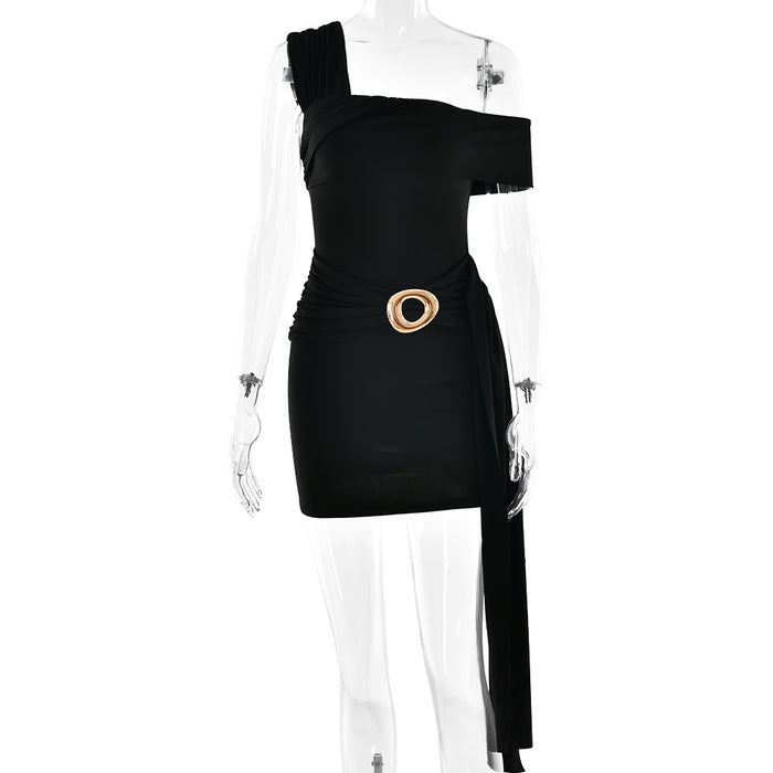 Arisse Mini Dress - Black
