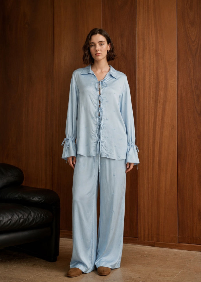Arlo Pant Set | Blue