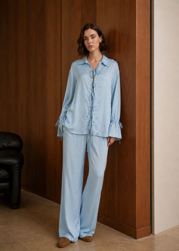 Arlo Pant Set | Blue