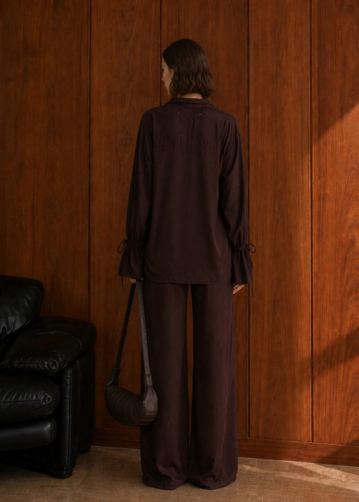 Arlo Pant Set | Chocolate