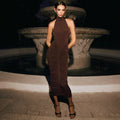 Aubrine Maxi Dress - Brown