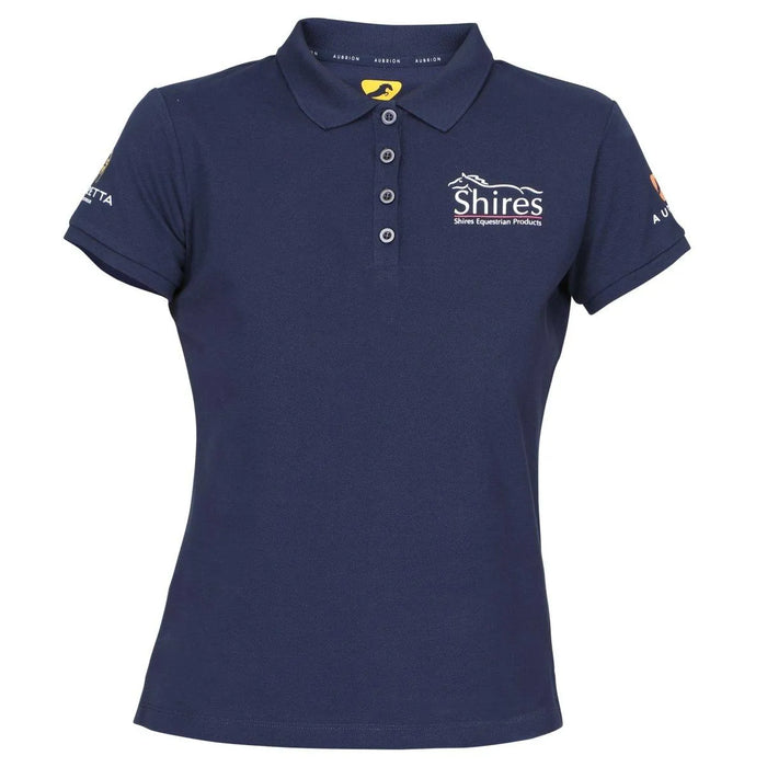 Aubrion Branded Polo Shirt - Navy - XXS