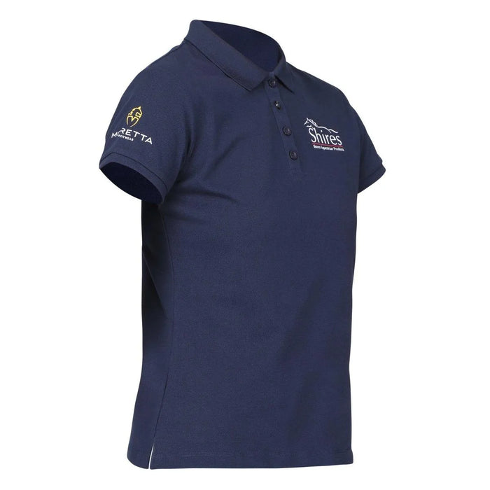 Aubrion Branded Polo Shirt - Navy - XXS
