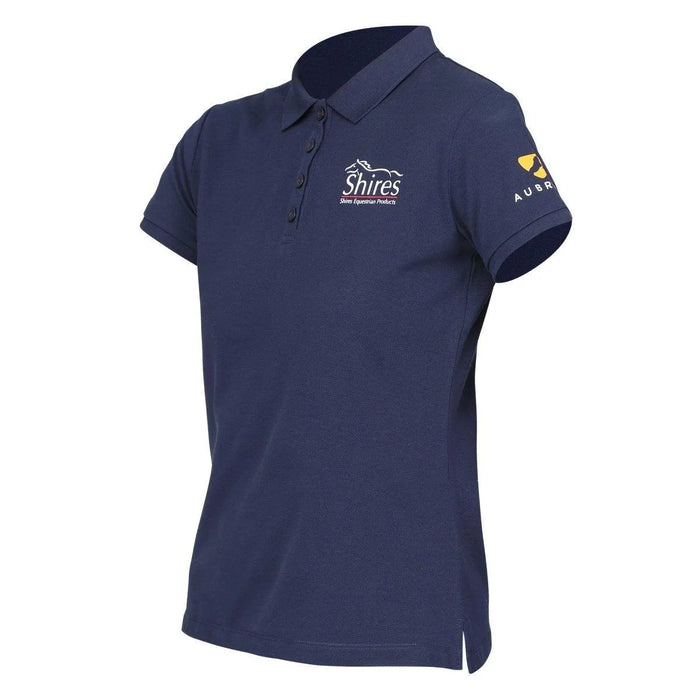 Aubrion Branded Polo Shirt - Navy - XXS