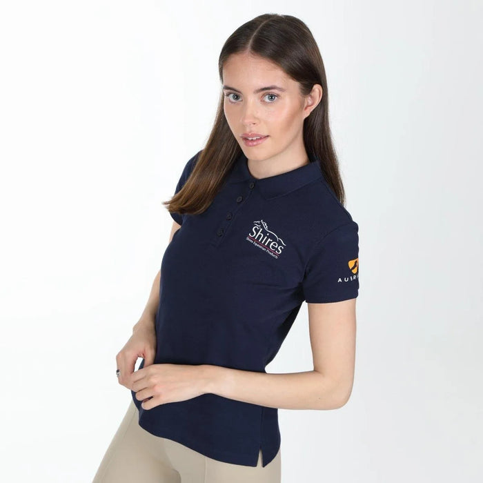 Aubrion Branded Polo Shirt - Navy - XXS