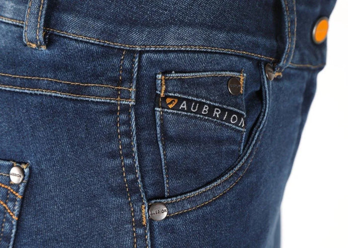 Aubrion Putney Denim Breeches - Maids - Black - 11/12 Yrs