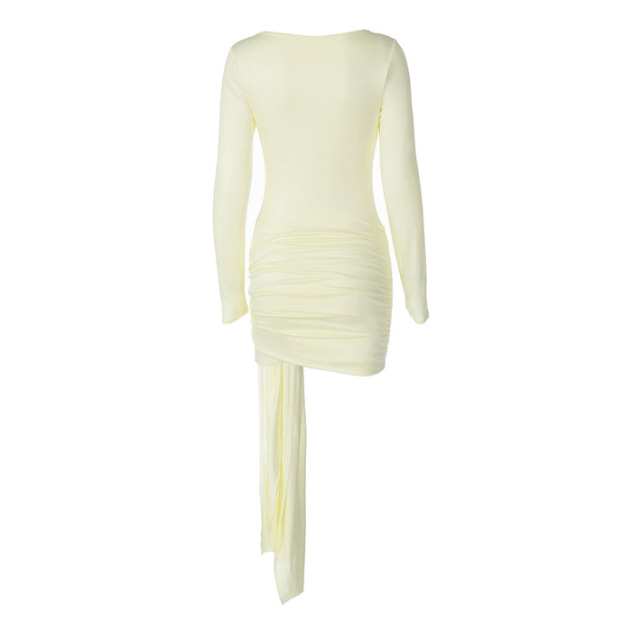 Audrey Mini Dress - Yellow