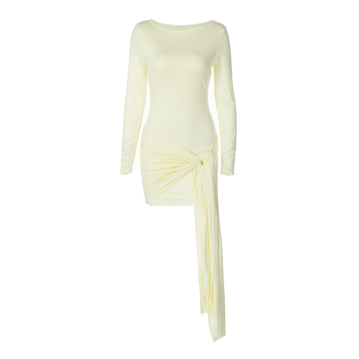 Audrey Mini Dress - Yellow