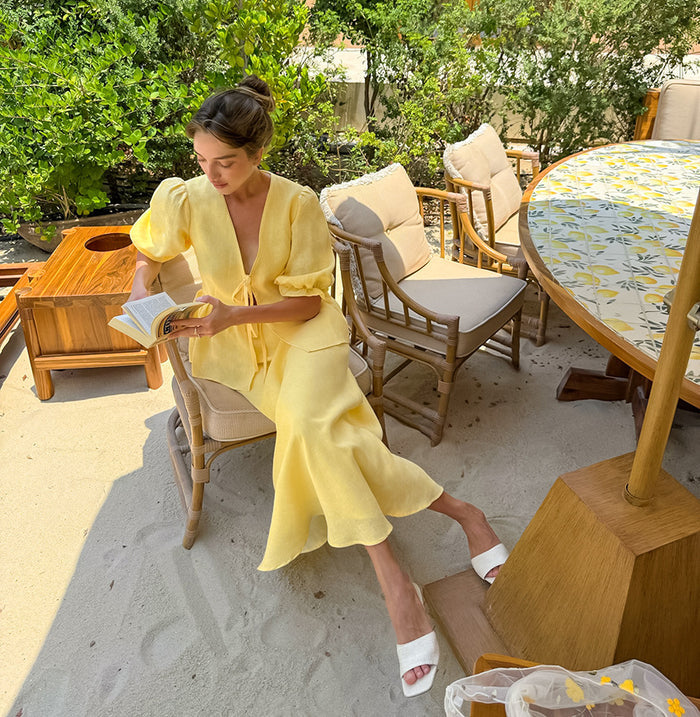 Aurelia Co Ord Set - Yellow