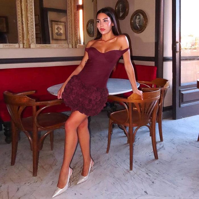Aurora Dress - Red