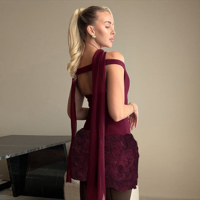Aurora Dress - Red