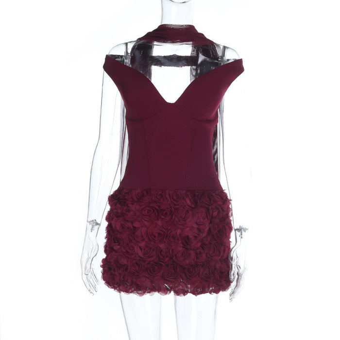 Aurora Dress - Red