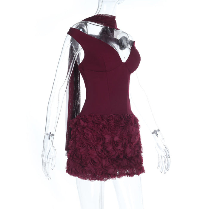Aurora Dress - Red
