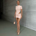 Aveline Mini Dress - Pink