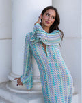 Aven Maxi Dress - Blue