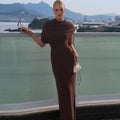 Averine Maxi Dress - Deep Brown