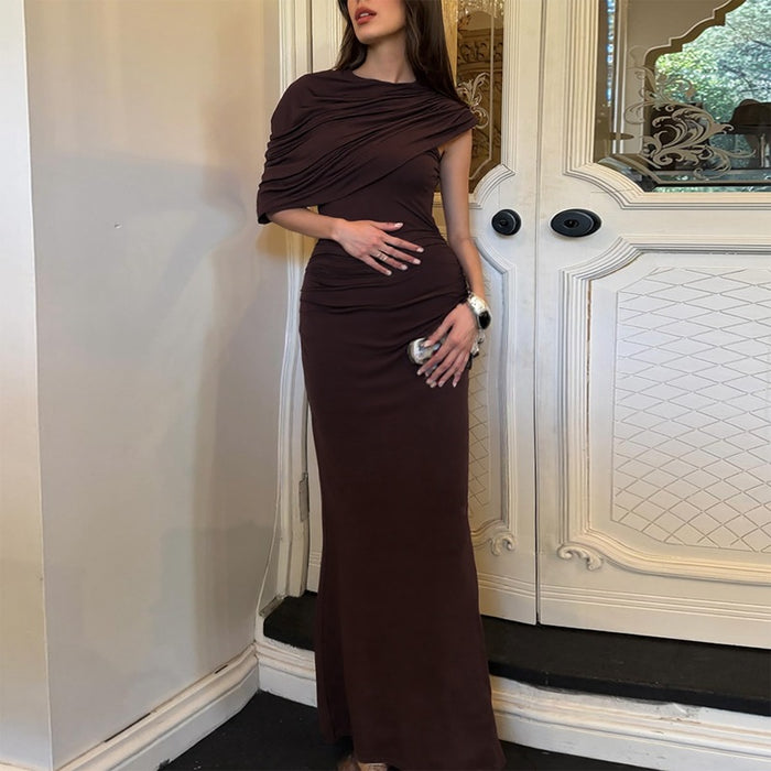 Averine Maxi Dress - Deep Brown
