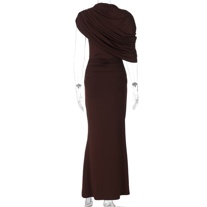 Averine Maxi Dress - Deep Brown