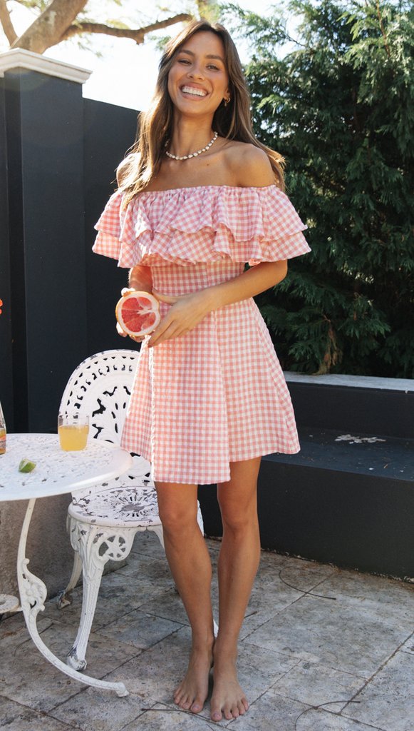 Ayra Mini Dress - Pink