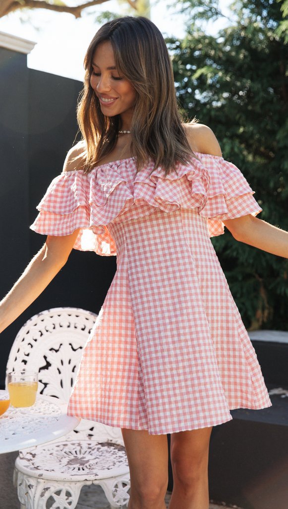Ayra Mini Dress - Pink