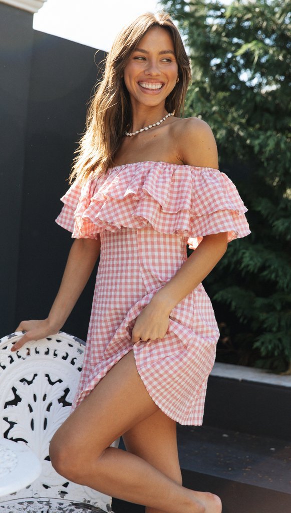Ayra Mini Dress - Pink