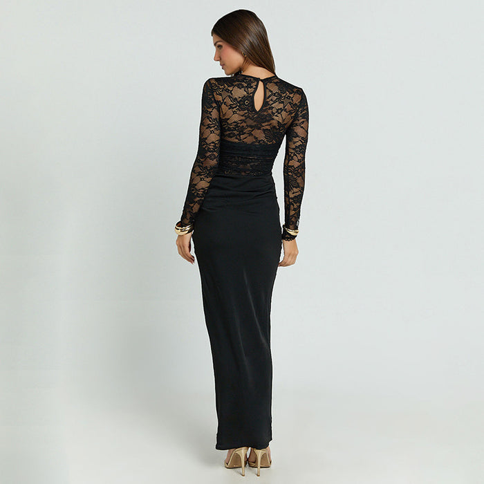 Aziel Maxi Dress - Black