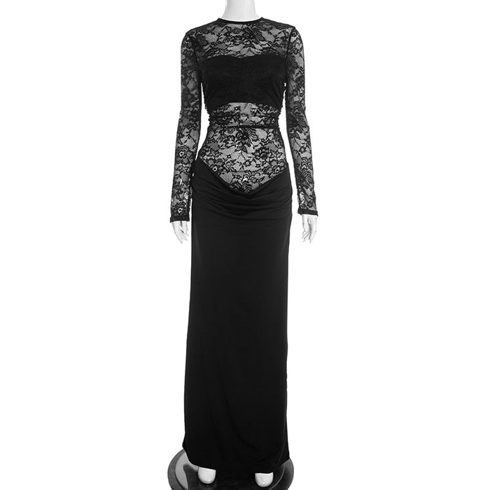Aziel Maxi Dress - Black